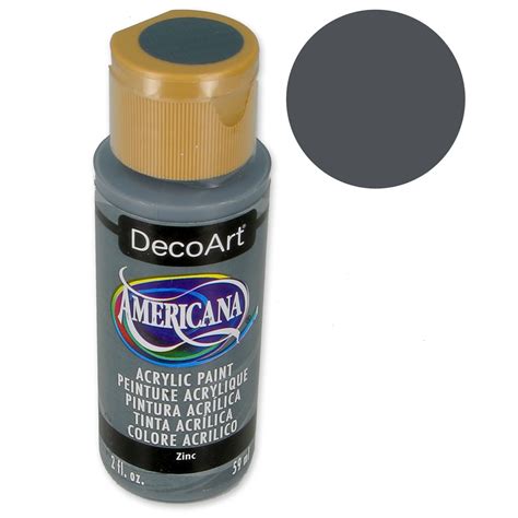 acrylic paint high quality decoart americana zinc xml perles
