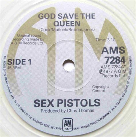 God Save The Sex Pistols Aandm God Save The Queen Counterfeit Box Set