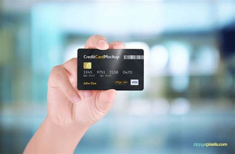 credit card mockup zippypixels  credit card visa credit card credit card design