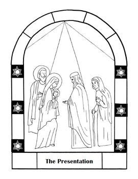 mysteries   rosary coloring pages  kristen rabideau tpt