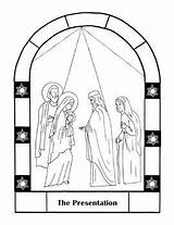 Mysteries Rosary Coloring Pages Preview sketch template
