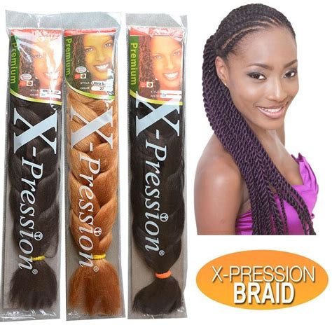 xpression synthetic braiding hair wholesale cheap  grams