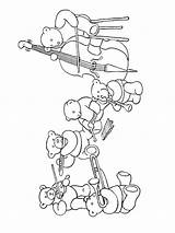 Musical Instruments Coloring Pages Kids Fun Muziek sketch template