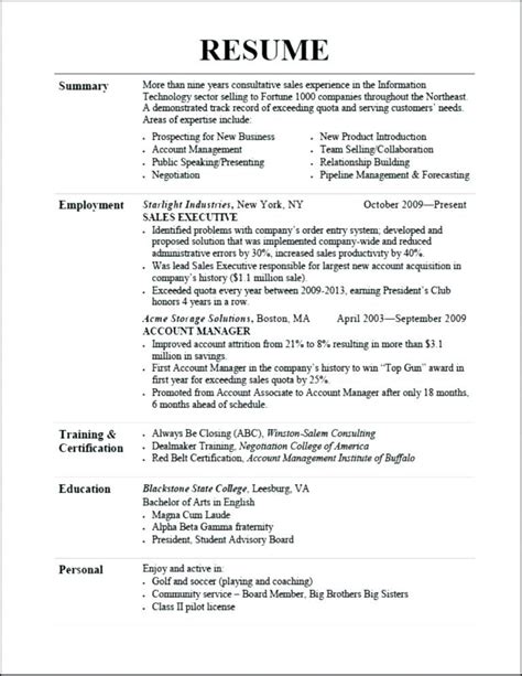 examples   written resumes resume sample