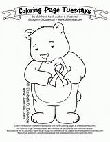 Coloring Cancer Breast Pages Ribbon Awareness Printable Week Red Bear Kids Color Tribute Tuesday Popular Coloringhome Dulemba Getdrawings Library Clipart sketch template