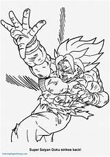 Kamehameha Goku Xenoverse sketch template
