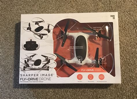 sharper image fly drive drone advanced autopilot  ebay