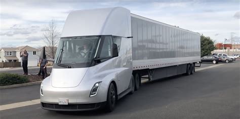 tesla secures massive order   tesla semi electric trucks  walmart  range   mi