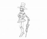 Caitlyn Legends League Ability Coloring Pages Printable sketch template