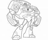 Rescue Bots Coloring Pages Transformers Printable Color Transformer Autobot Getcolorings Popular sketch template
