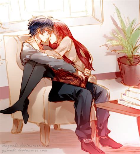Anime Art Anime Couple Romantic Love Sweet