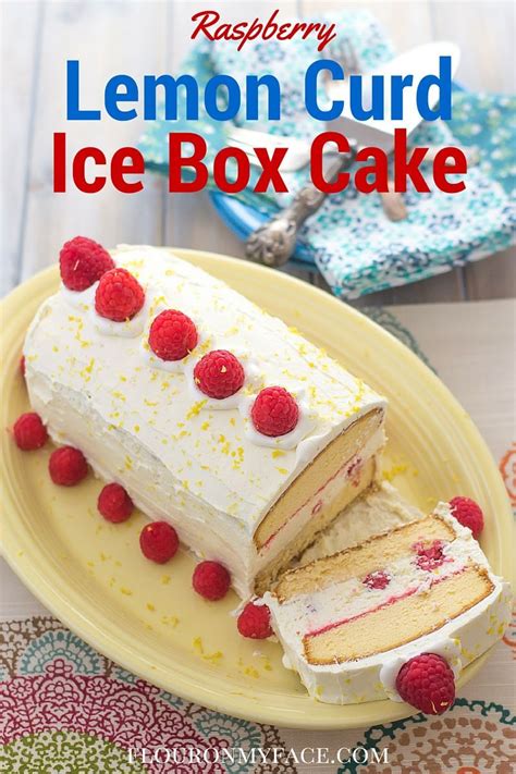 raspberry lemon curd ice box cake recipe icebox cake desserts box
