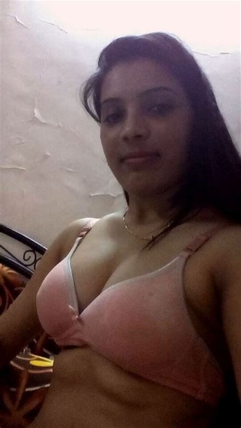 desi hot indian wife posing in colored pink and white bra panty 3