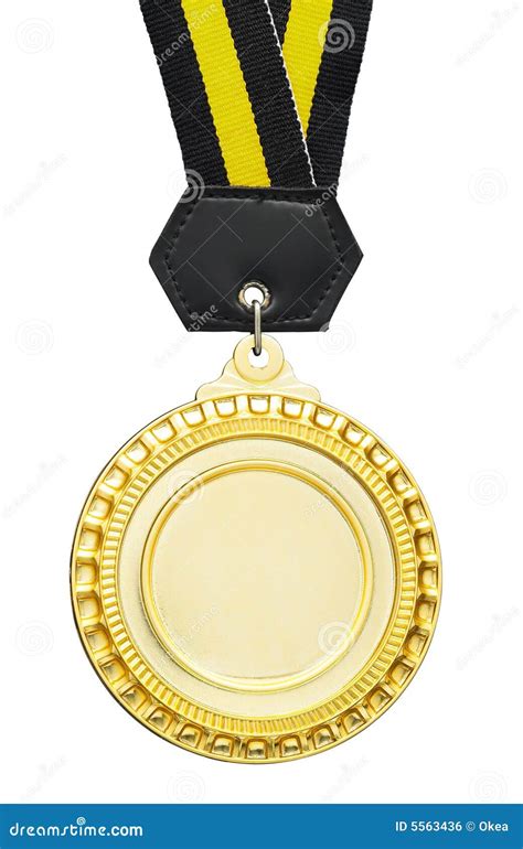 blank medal royalty  stock image image