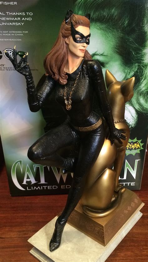 first review julie newmar catwoman maquette 13th