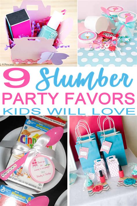 party and ting party favors and games sleepover party favor tween