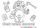 Coloring Soon Well Sheets Puppy Sheet Title Cards sketch template