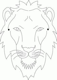 lion mask printable templates coloring pages firstpalettecom
