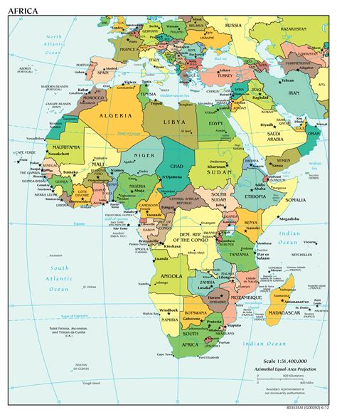 map  africa  countries  cities awesome    blank