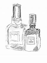 Drawing Perfume Fragrance Bottle Chanel Bottles Getdrawings Sketch Drawings Paintingvalley Future sketch template
