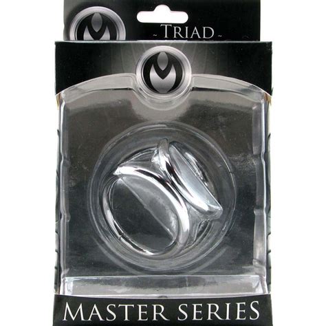 Master Series Triad Chamber Cock And Ball Cage Large 2 Inch Silver Ebay