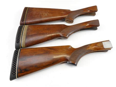 assorted sxs shotgun stocks switzers auction appraisal service