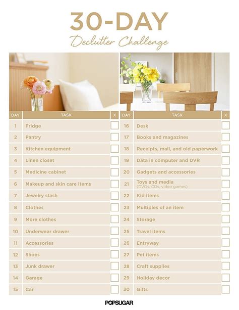 The 30 Day Organizing Challenge Can Be Tackled Within Days