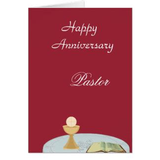 pastor anniversary cards zazzle