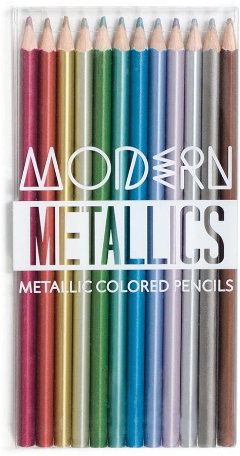 Modern Metallics Colored Pencils Ruckus And Glee