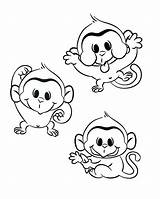 Pages Coloring Baboon Getcolorings Monkey Spider sketch template