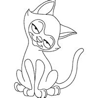 siamese cat coloring pages zsksydny coloring pages