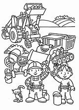 Builder Bob Coloring Pages Printable Kids Friends Colouring 4kids Sheets Clipart Book Boys Print Clip Native Motorcycle Boy American Library sketch template
