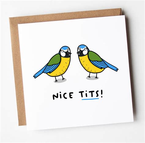 Nice Tits Card By Arrow T Co