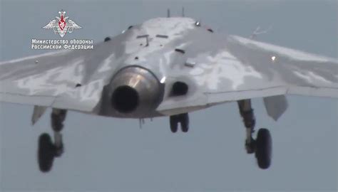 russia releases   video   stealth bomber drone anti empire