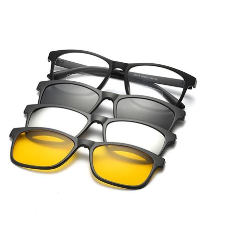 Buy Polarized Magnetic Clip Glasses Set With 3pcs
