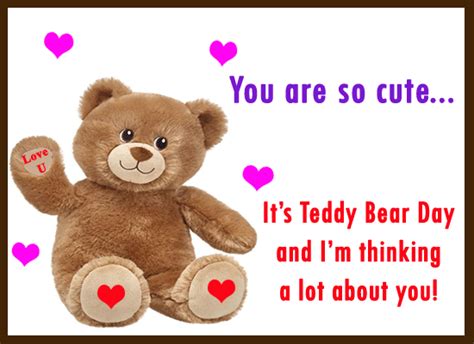 Pin By 123greetings Ecards On Teddy Bear Day Teddy Bear