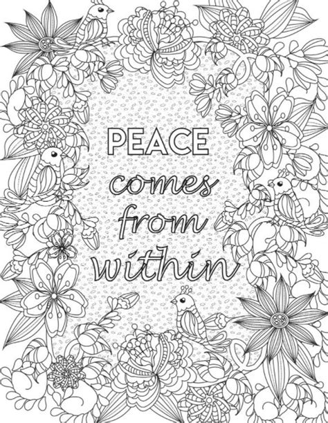 inspirational coloring pages etsy