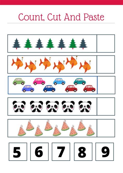 preschool worksheets  printable numbers printable templates