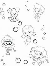 Coloring Pages Bubble Bubbles Getcolorings sketch template