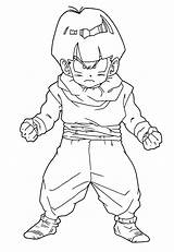 Coloring Pages Future Gohan Back Awesome Young Dragon Ball Printable Teen Getcolorings Color Categories Super Getdrawings Template sketch template