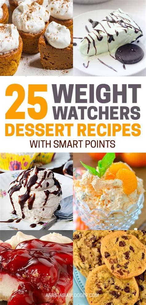 25 Best Weight Watchers Desserts Recipes With Smartpoints