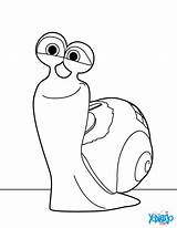Snail Caracol Escargot Coloriages Snails Peliculas Pelicula Línea sketch template