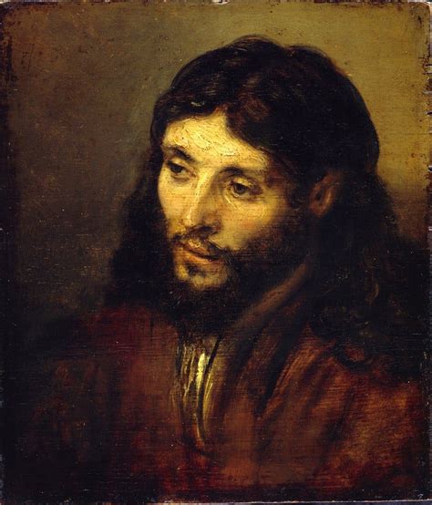 rembrandt   face  jesus  philadelphia review