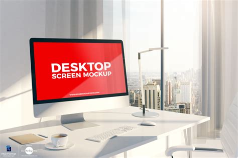 designer desktop screen mockupfree mockup zone