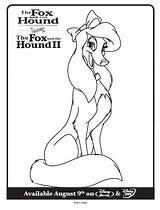 Hound Coloring Fox Pages Printable Print Kids Printables Color Popular sketch template