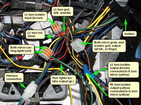 kuryakyn sound  chrome wiring diagram   color  spwaker wires