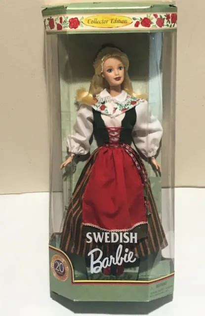 12and swedish barbie dolls of the world fashion doll collector edition