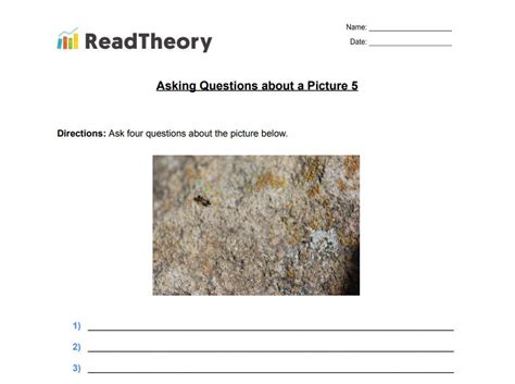 questions   picture exercise  read theory workbooks