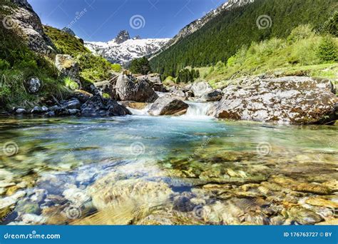 clear mountain stream   mountains stock image image  stream spring