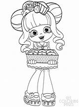 Coloring Pages Shopkins Shoppies Donatina Shopkin Dolls Shoppie Printable Colouring Kids Doll Print Getcolorings Unicorn Fun Sheets Do Cute Survival sketch template